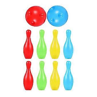 Toddler Bowling Set 30 Pins 2 Balls