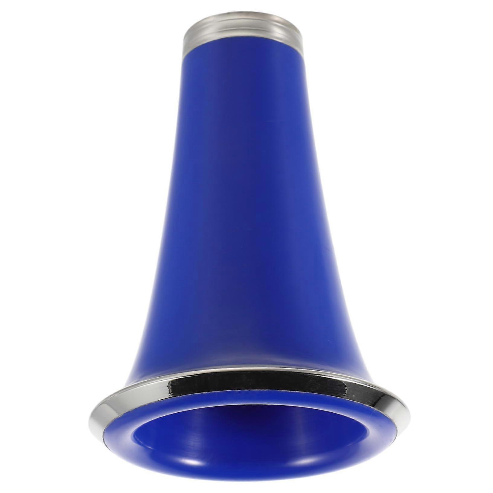 Clarinet Bell Replacement ABS Plastic Lightweight Durable Design Silver Edged Finish for Student Instruments