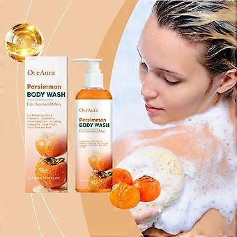 OCEAURA 100ml Persimmon Body Wash - Gentle Moisturizing and Refreshing Shower Gel.C3