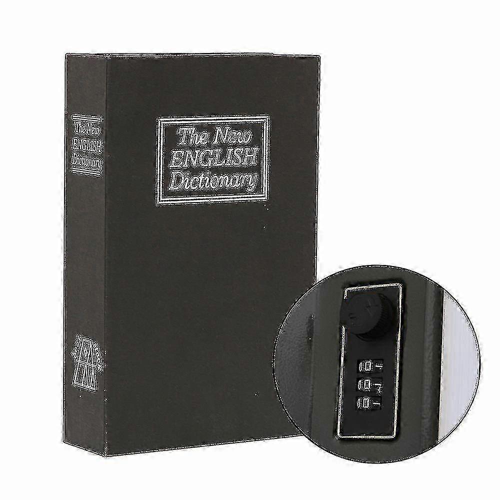 Discreet Dictionary Security Box With Lock
