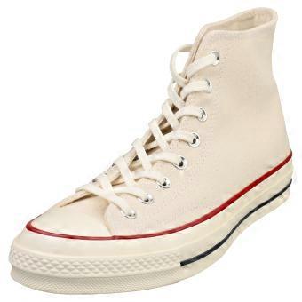 Converse Chuck 70 Hi Unisex Casual Trainers in Parchment
