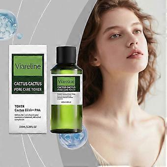 Hot Moisturizing Facial Toner with Cactus Extract and Allantoin, Soothing, Pore Refining, Skin Balancing, Refreshing for Daily Skin Care