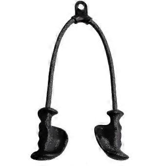 Ergonomic Triceps Rope Attachment