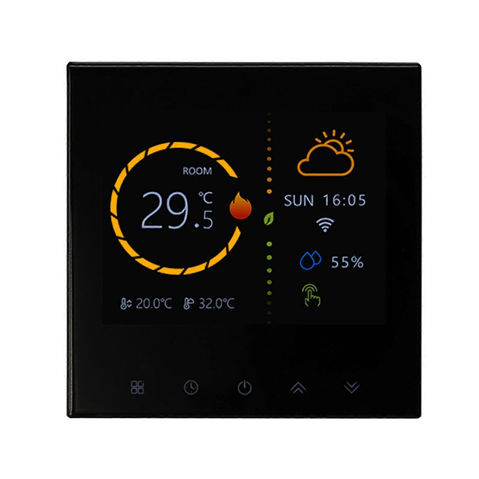 Smart Thermostat Wireless-Fidelity WaterCelsiusFloor Heating Controling Panel Programmable