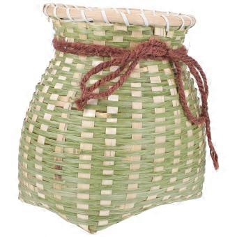Portable Fish Bucket Bamboo Fish Basket for Pet Use