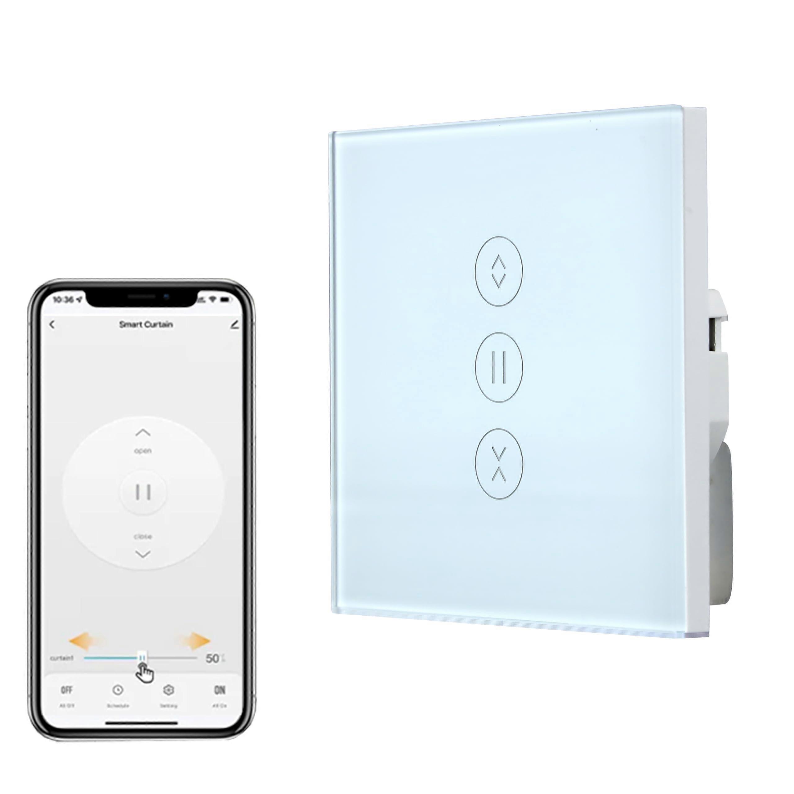 Wifi-rolluikschakelaar, smart rolluiktimer, procentuele bediening