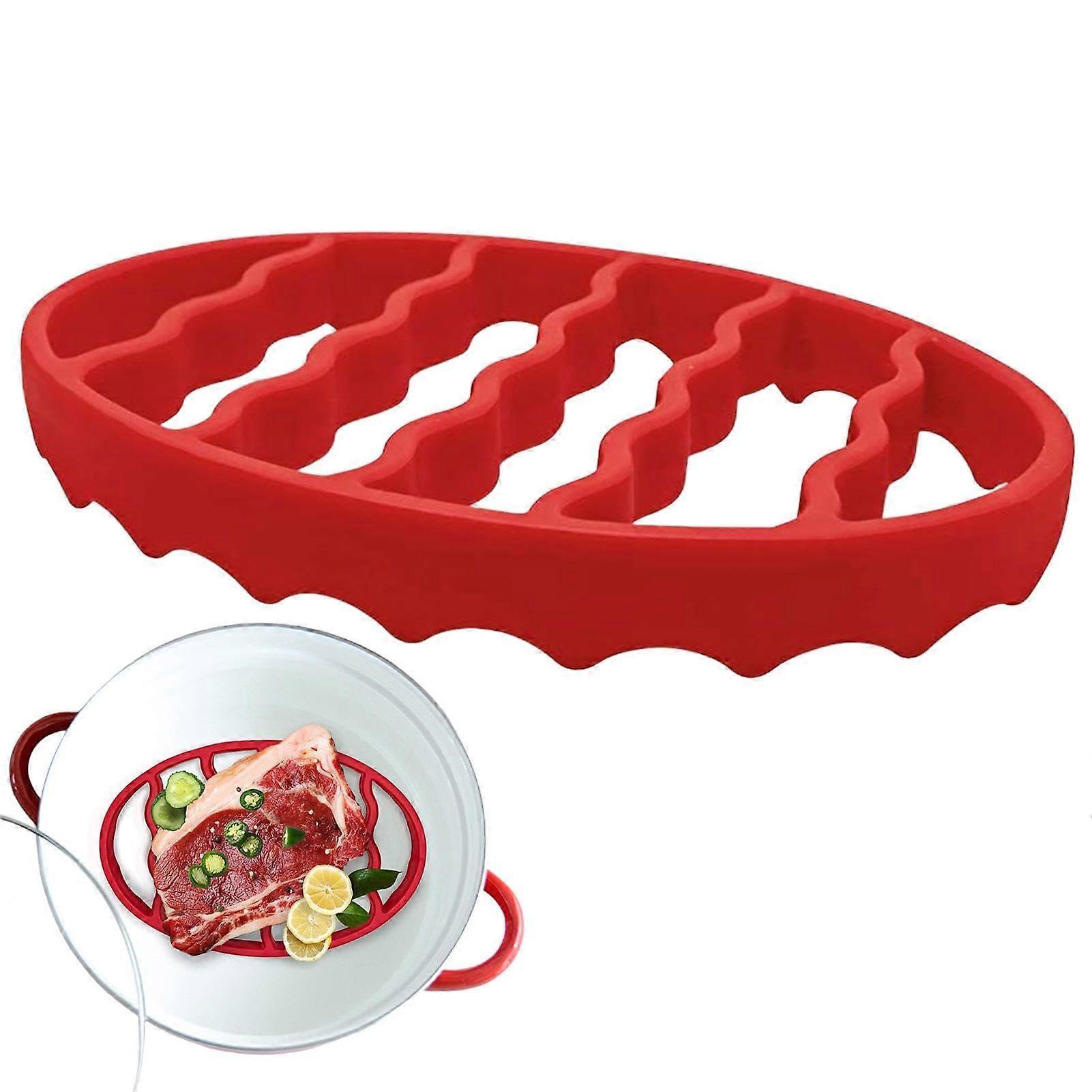 Silicone Roasting Rack Round Heatproof