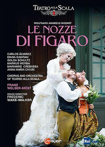 Le Nozze Di Figaro Teatro Alla Scala (Welser-Mst) DVD (2017) Frederic - Region 2