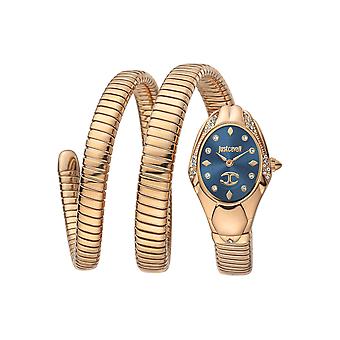 Just Cavalli Lady Snake Nobile JC1L185M0035 - Kwarc żeński ze stali nierdzewnej 2 ręce