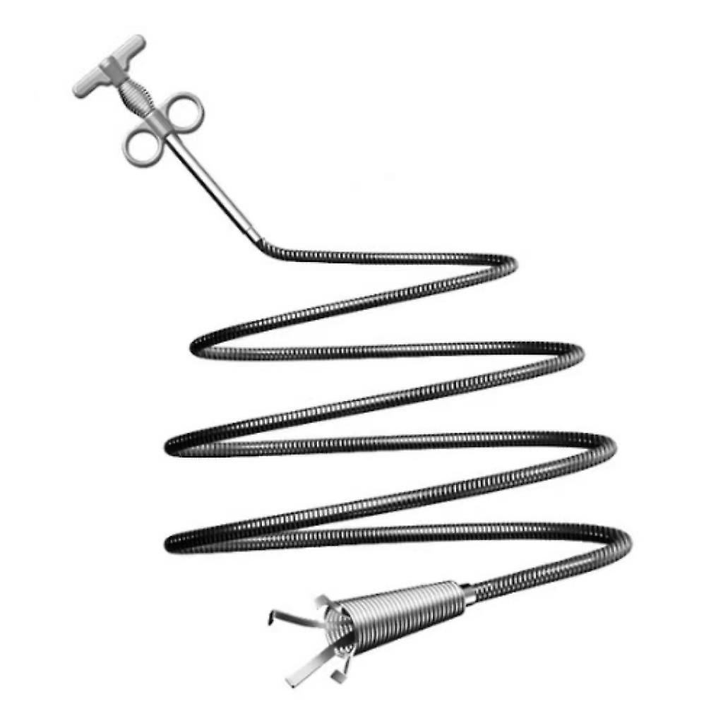 90/160cm Sewer Pipe Unblocker Snake Spring Pipe Dredging Tool