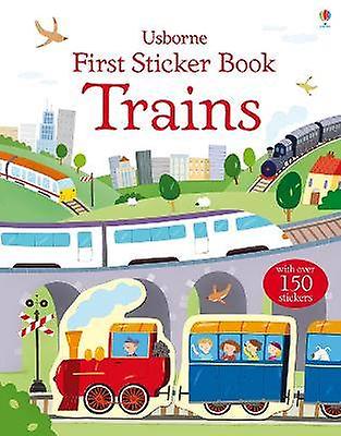 First Sticker Book Trains