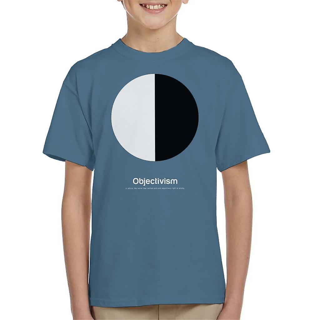 Objectivism filozofia symbol Kid ' s tričko