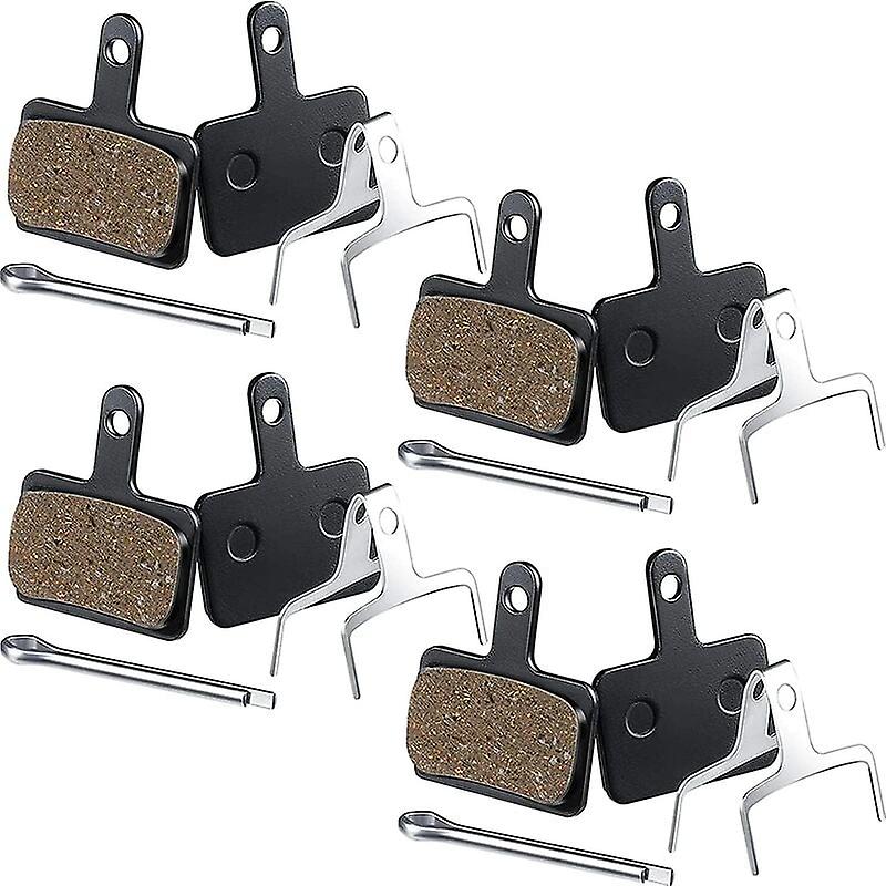 4 Pairs Bicycle Brake Pads for TRP Tektro Shimano Deore Br-M575 M525 M515 T615 T675 M505 M495 M486 M485 M475 M465 M447 M446 M445 M416 M415 M395 M375 e
