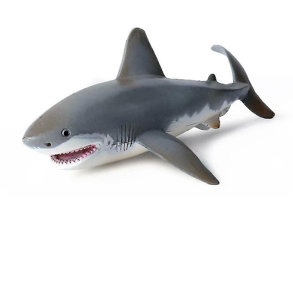 White Shark Figure Educational Toy