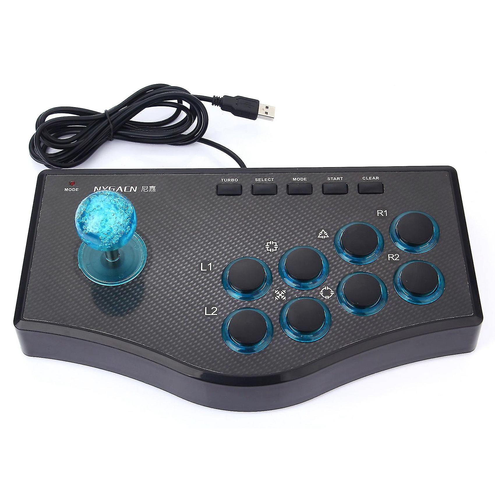 Wired Game Controller Game Rocker Usb Arcade Joystick Usbf Stick For Ps3 Computer Pc Gamepad Gaming Console