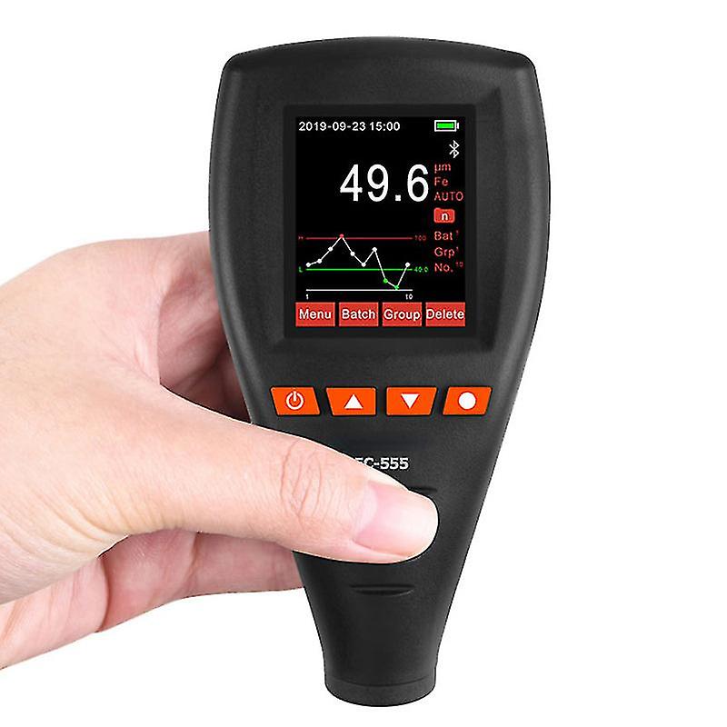 Ec-555 Colorful Screen Surface Paint Meter Coating Thickness Gauge