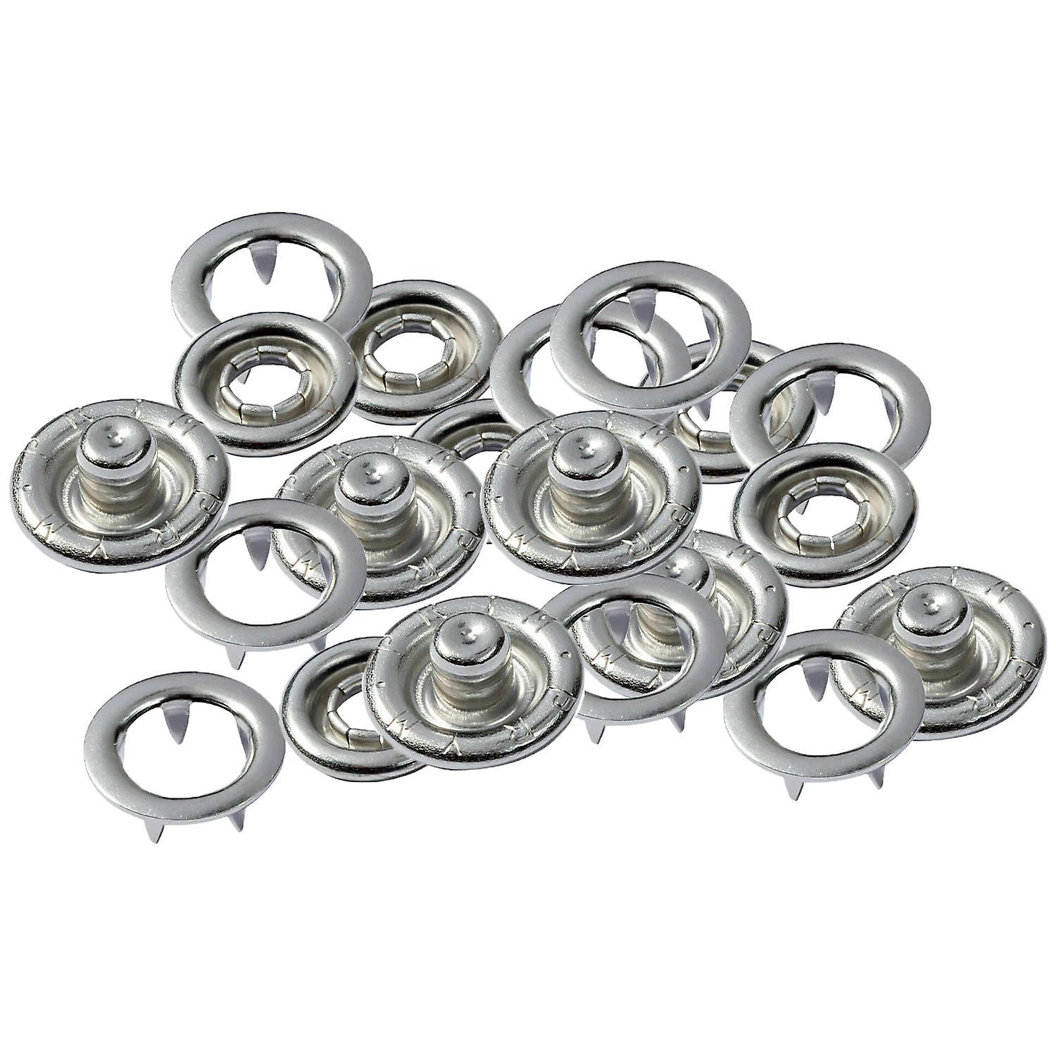 Pearl Snap Poppers Jersey Cap Buttons