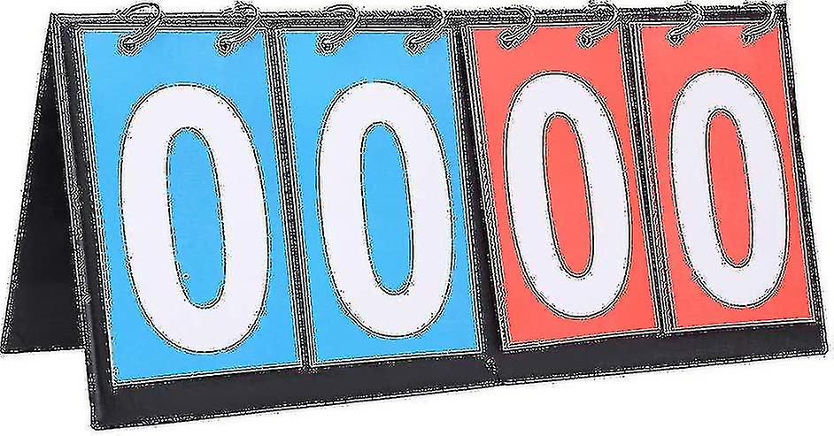 Exquisite Portable Table Top Scoreboard Flipper, Multi Sports Score Flip Scoreboard Score Keeper