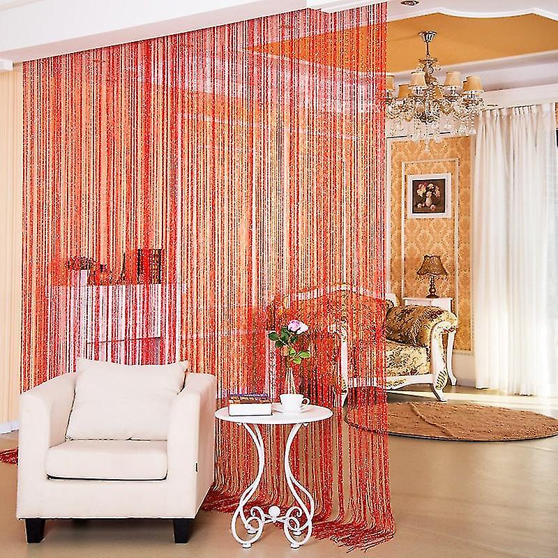 Door Curtain Dilver Thread Curtain Partition Curtain Hanging Curtain Window Screen