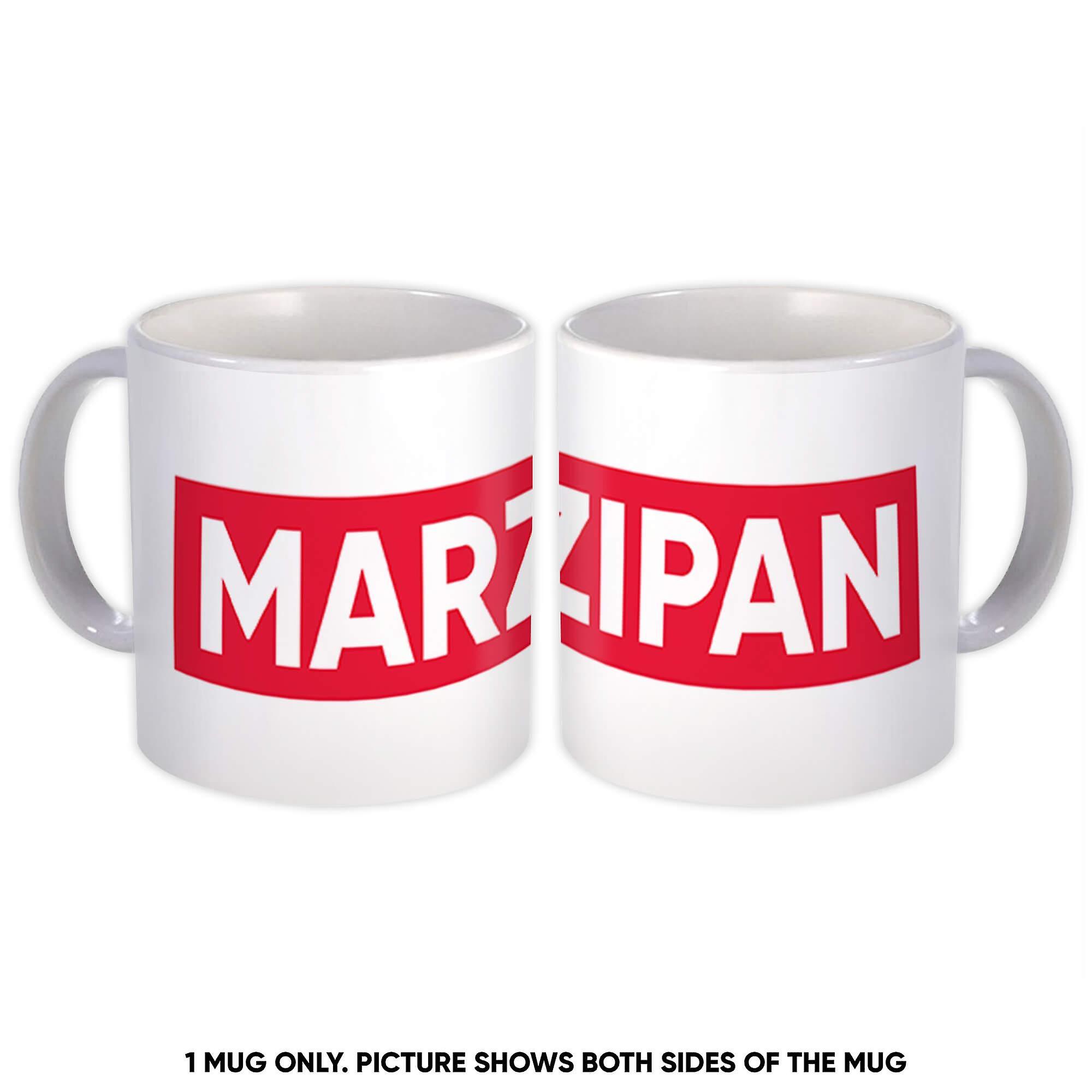Geschenkbecher: Marzipan-Essen