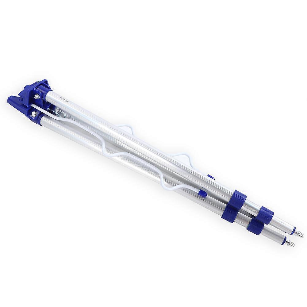 Adjustable Telescopic Fishing Rod Holder Aluminum Alloy 1.2m 5 Pole Tripod Stand