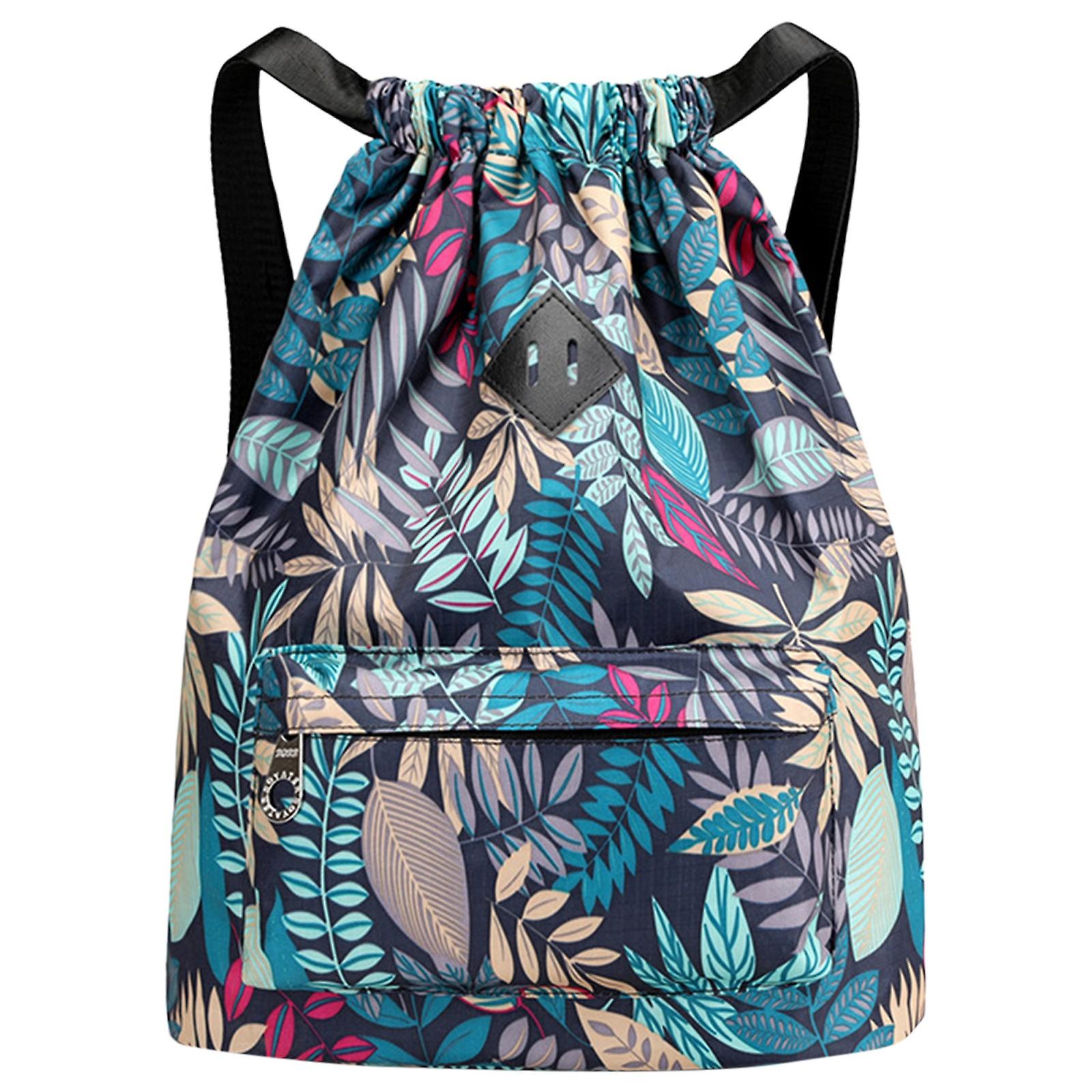 Women Foldable Light Travel Bag Large Capacity Beam Mouth Mother Bag Backpack