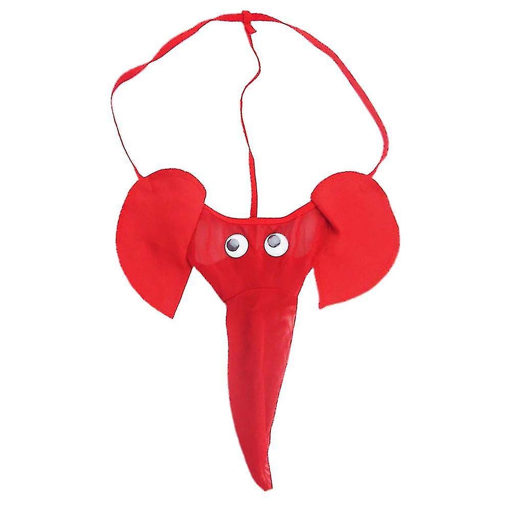 Männer Elefant G-Strings Höschen Neuheit Strings Unterwäsche Slips Dessous NIUNIU