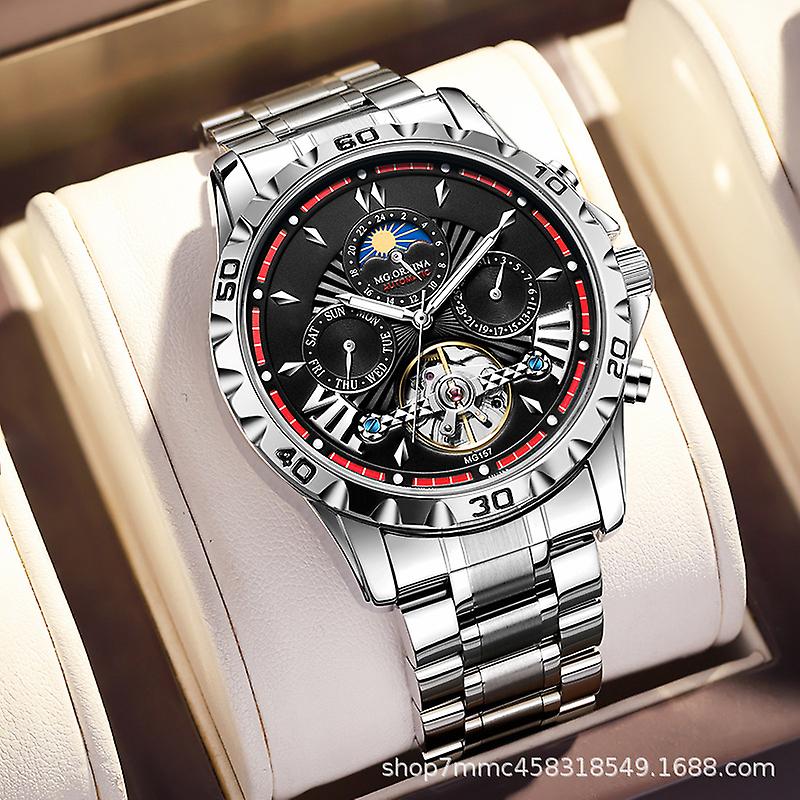 Mechanical Multi-Functional Fashion Automatic Waterproof Men's Watch