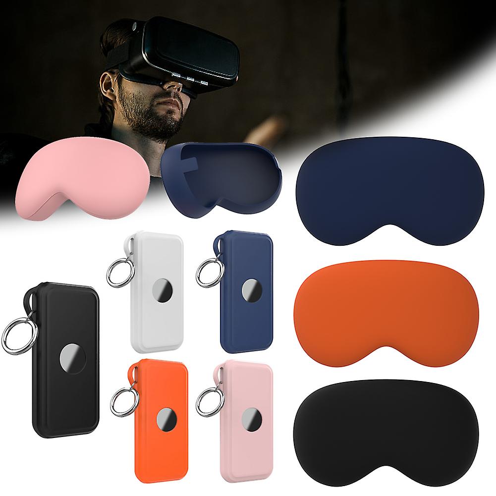 2pcs Silicone Case Set for Power Banks VR-Glasses Lightweight Anti-Scratch Case for VRs Glasses