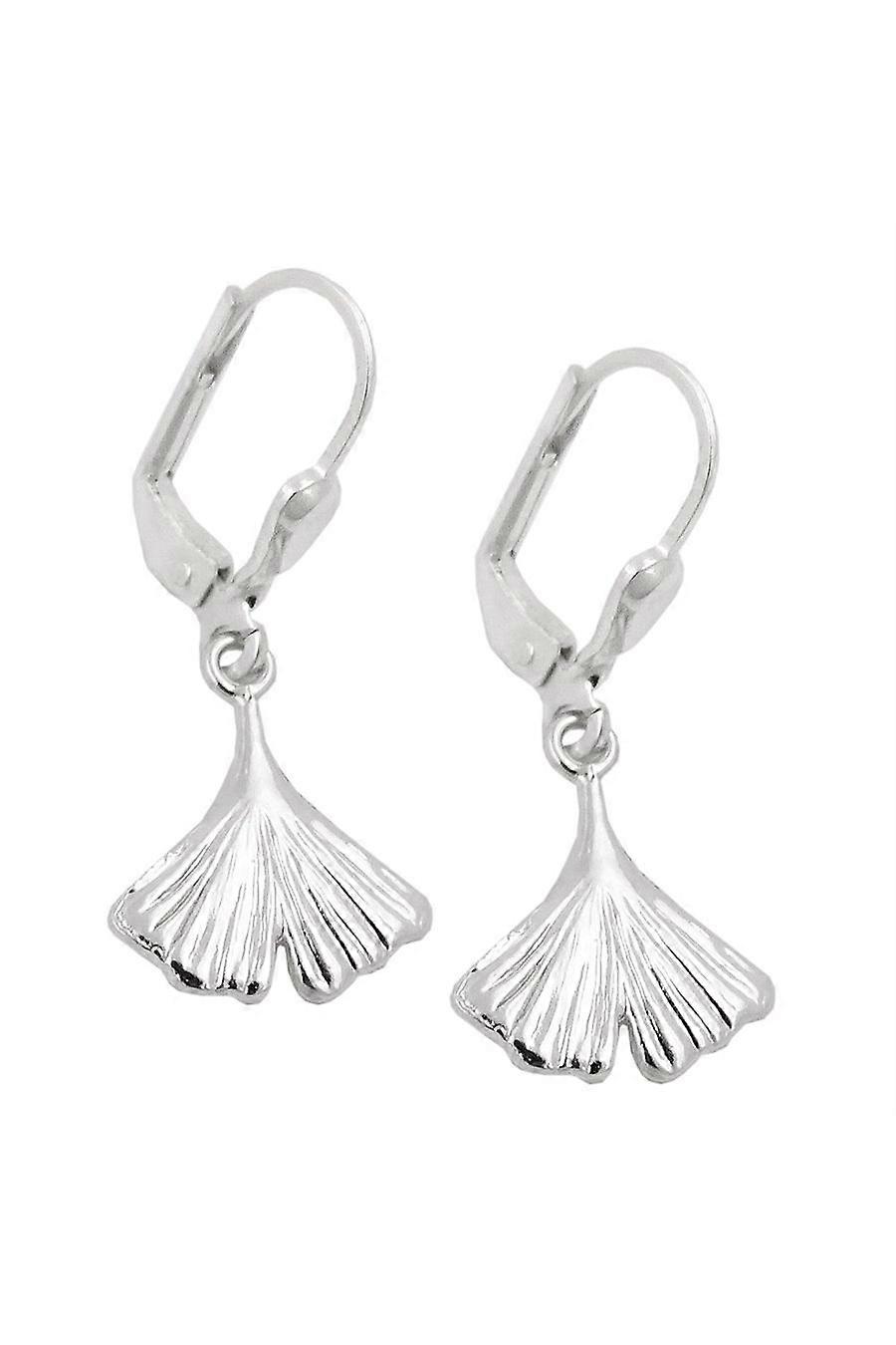 Leverback Earrings Ginkgo Leaf 925 - Gl93531