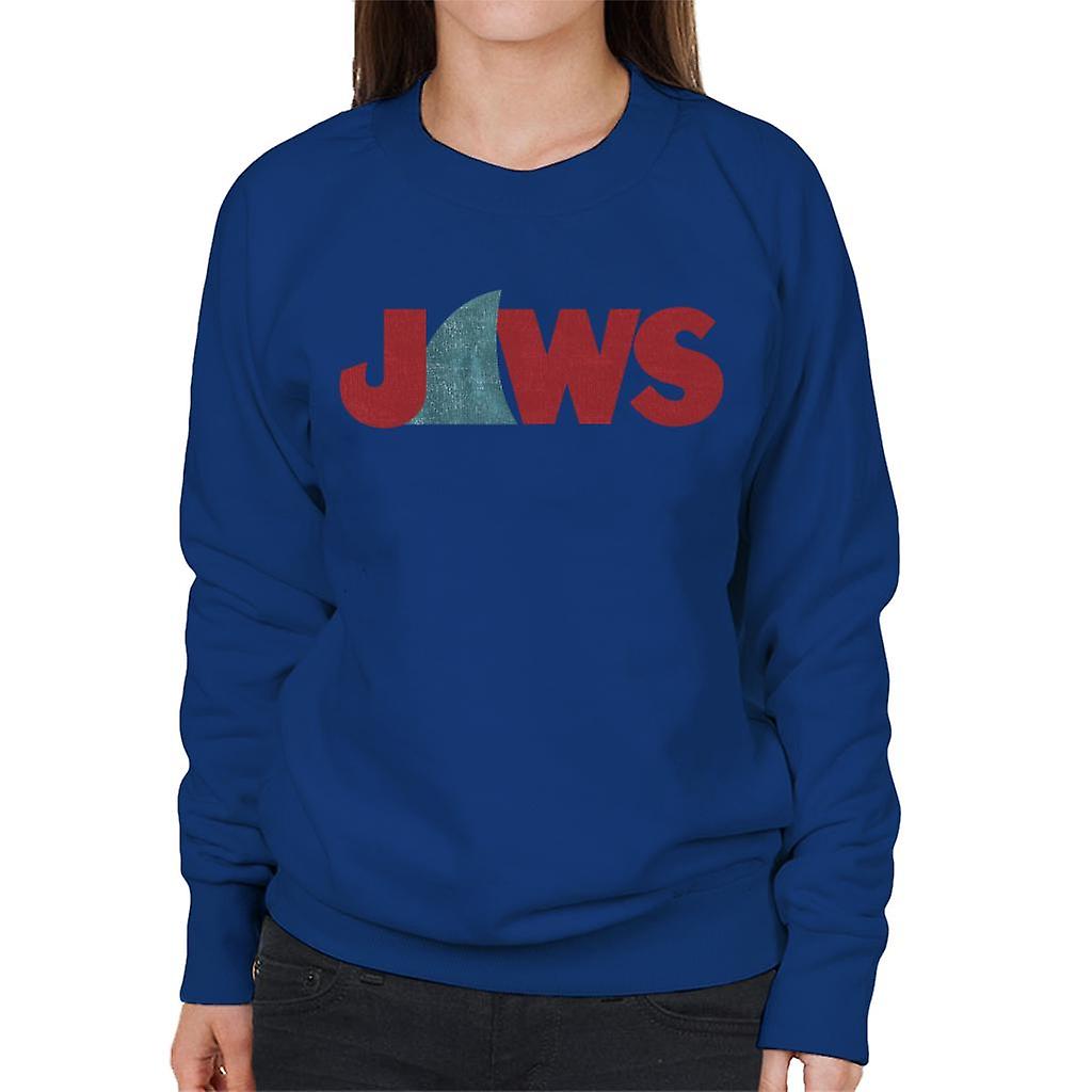 Jaws Shark Fin Logo Women's Sweatshirt
