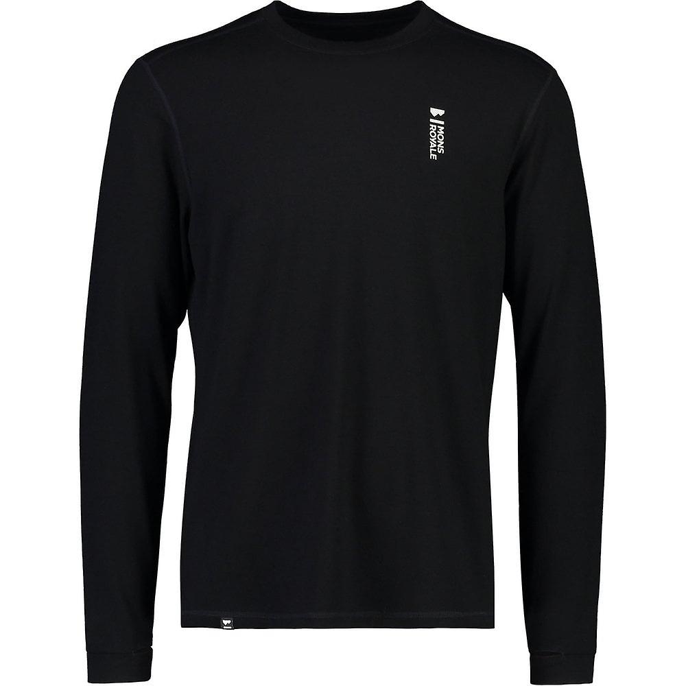 Mons Royale Cascade Mf 200 Ls Homme / Noir / L