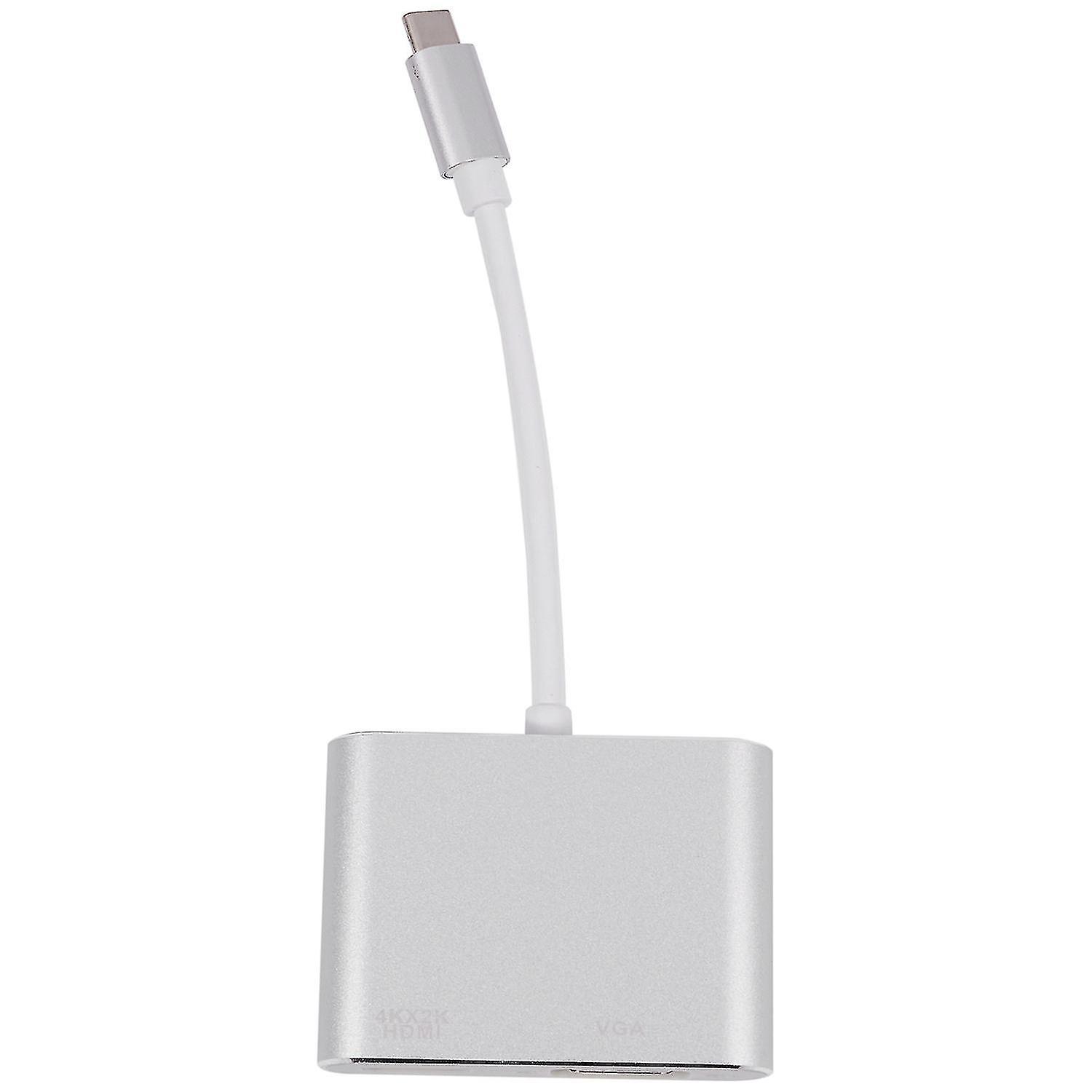 New 2023 Usb C To 4k Vga Adapter Usb 3.1 Type C Usb-c To Vga Video Converters Adaptor For 2017 New P