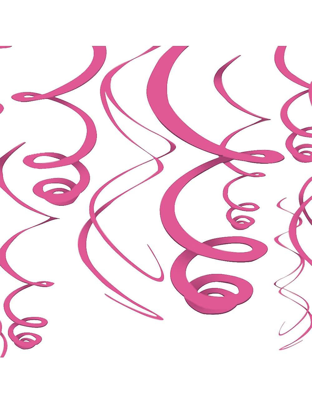 Pink hanging decorations