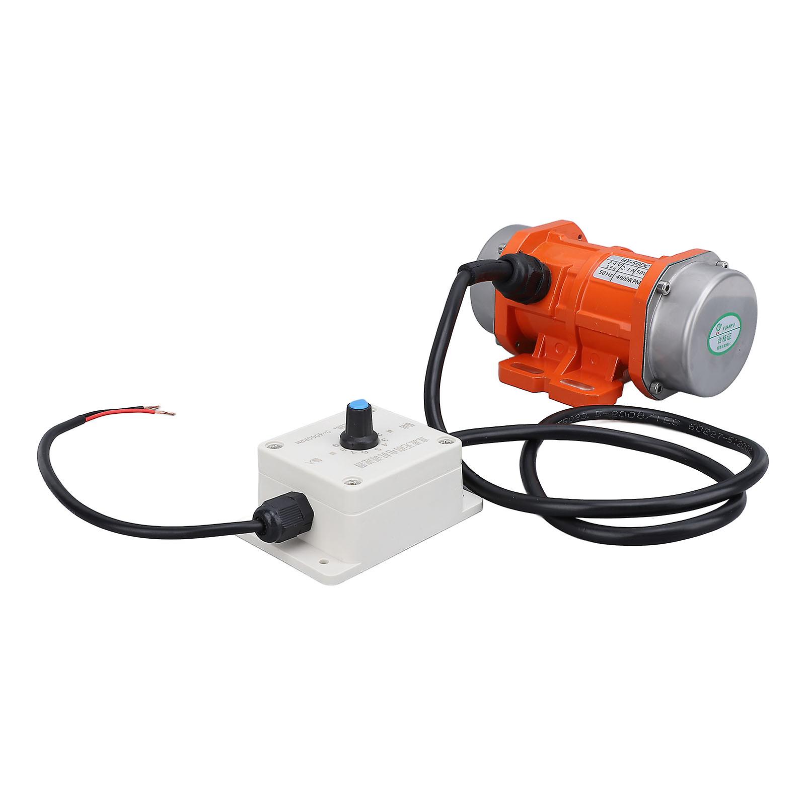 DC24V Brushless Vibration Motor 4000RPM Adjustable Speed IP65 Waterproof Small Electric Concrete Vibrator Motor 50W