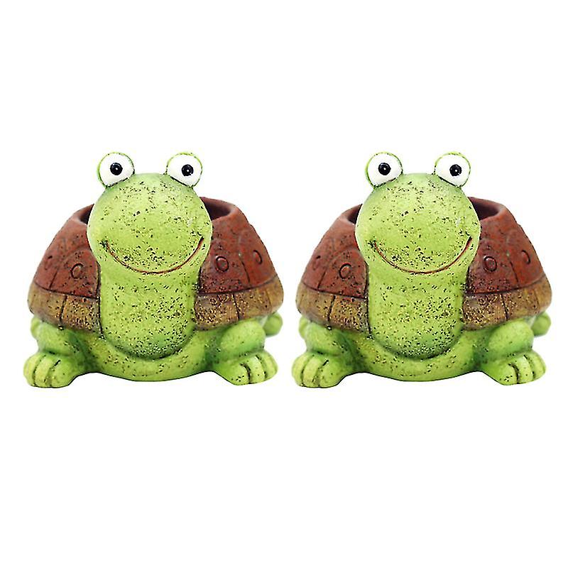 2pcs Resin Planter