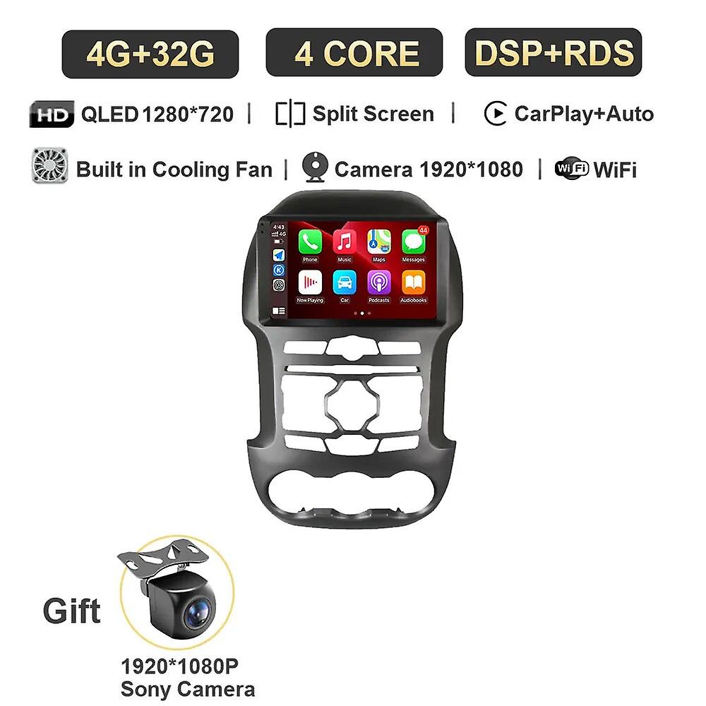 Android 13 For Ford Ranger F250 2011 - 2015 Car Radio Multimedia Player Gps Serero Carplay No Undefined  Style Wifi 4g