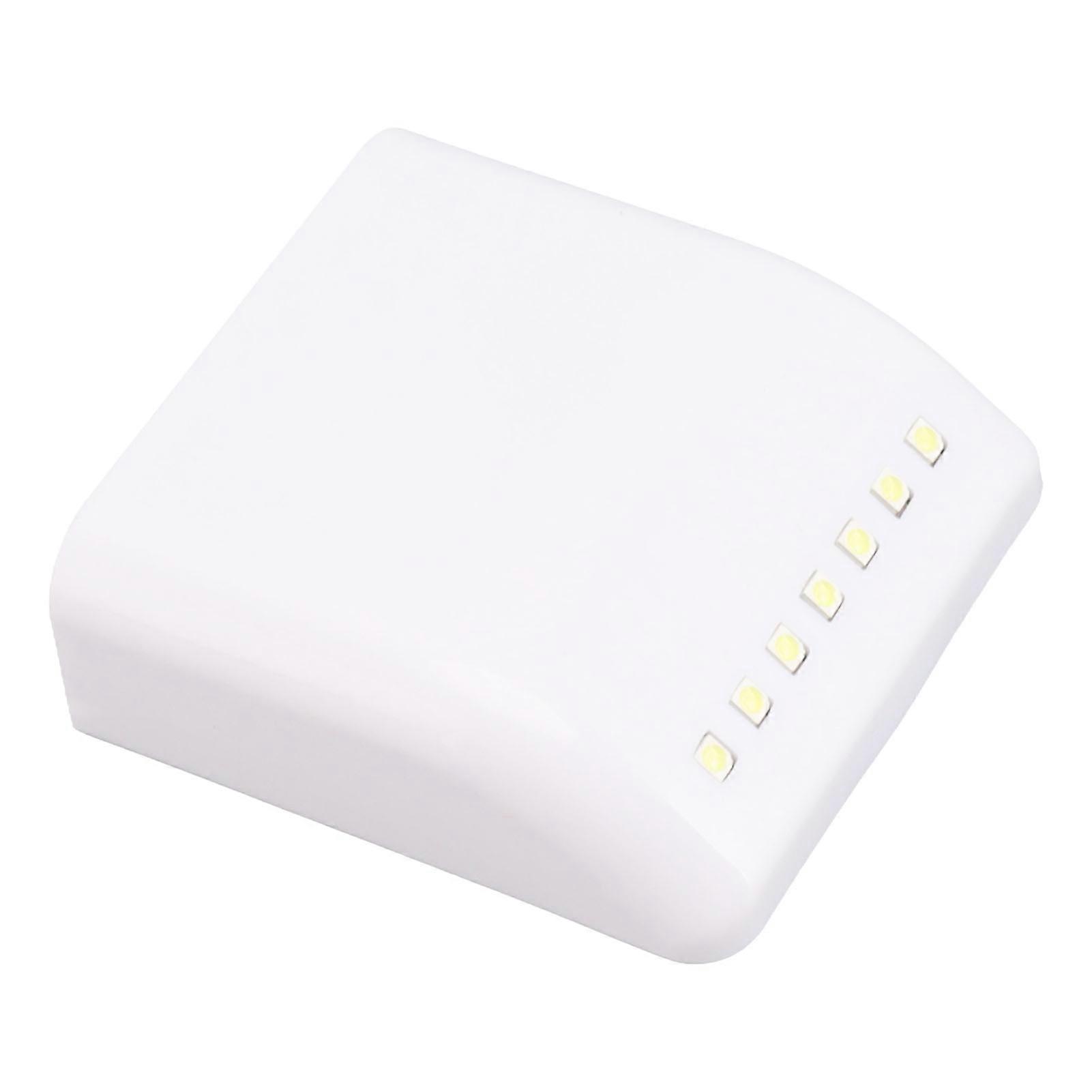 4 Set LED Closet Lights 7 LED Sensor Under Cabinet Lights with 2700K Warm White Light for Wardrobe Cupboard Drawer 