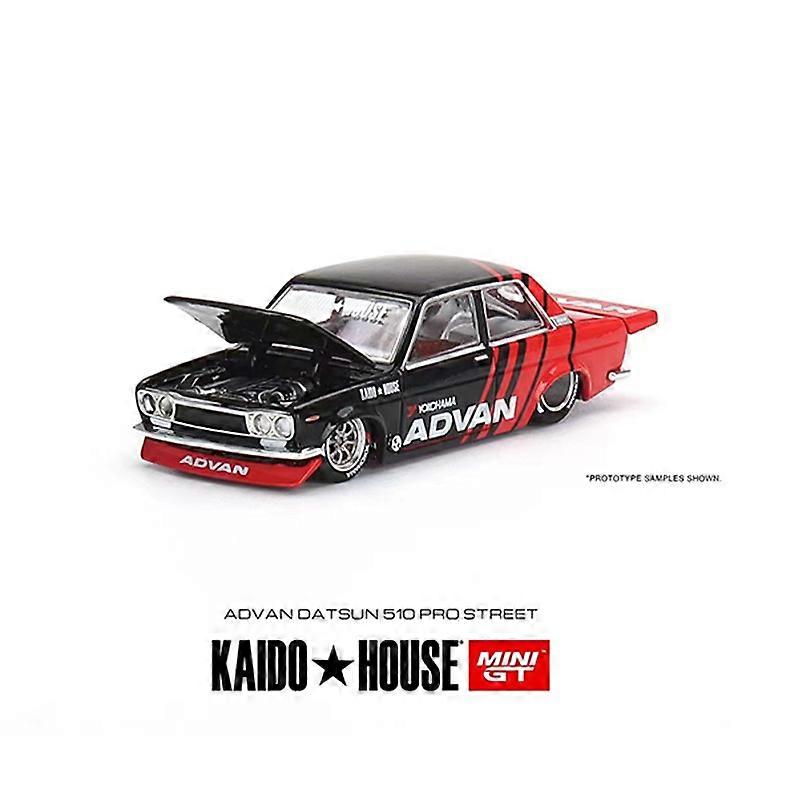 MINI GT+Kaido House 1:64 Model Car Datsun 510 Pro Street Wagon