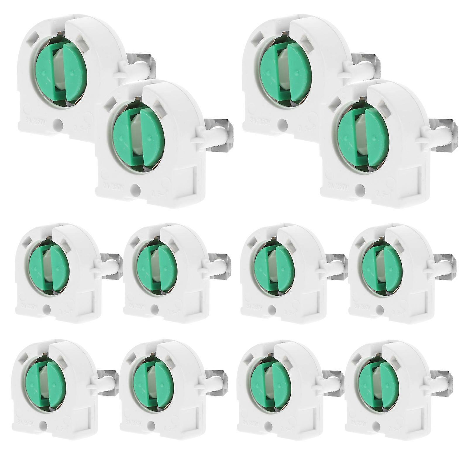 20pcs Tombstone Lampholder Replacement Lampholder Home Lamp Holder Bulb Holder