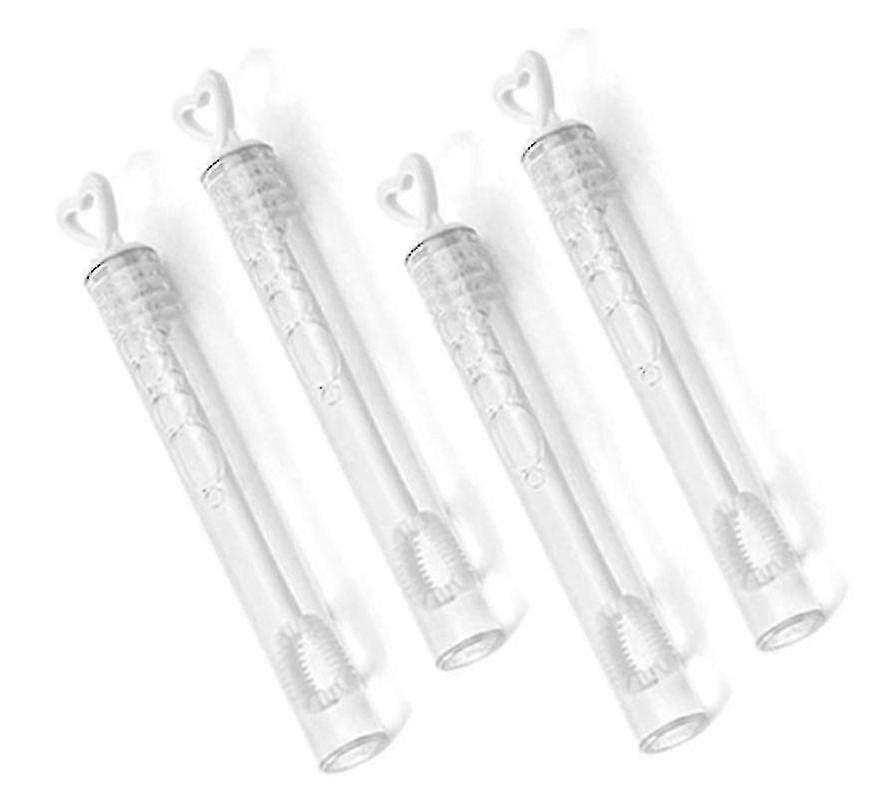 48pcsシャボン玉 - 結婚式のためのハートハンドルと結婚式の泡