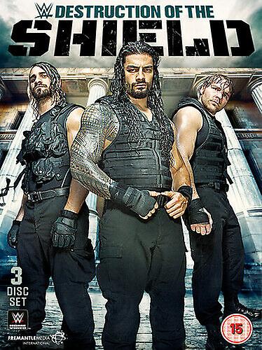 WWE تدمير دي في دي الدرع (2015) دين أمبروز سيرت 15 3 أقراص - المنطقة 2
