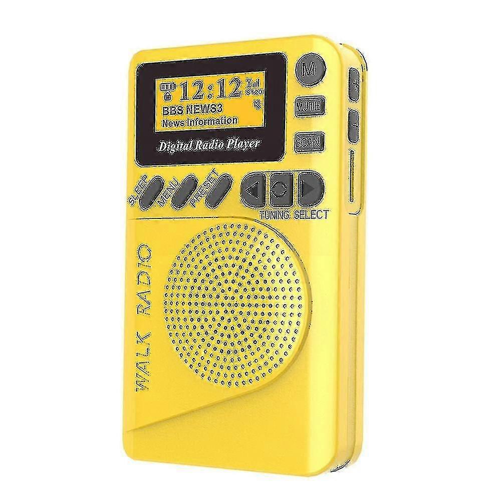 Pocket Dab Digital Radio Mini Dab+ Digital Radio With Mp3 Player Fm Radio Lcd Display