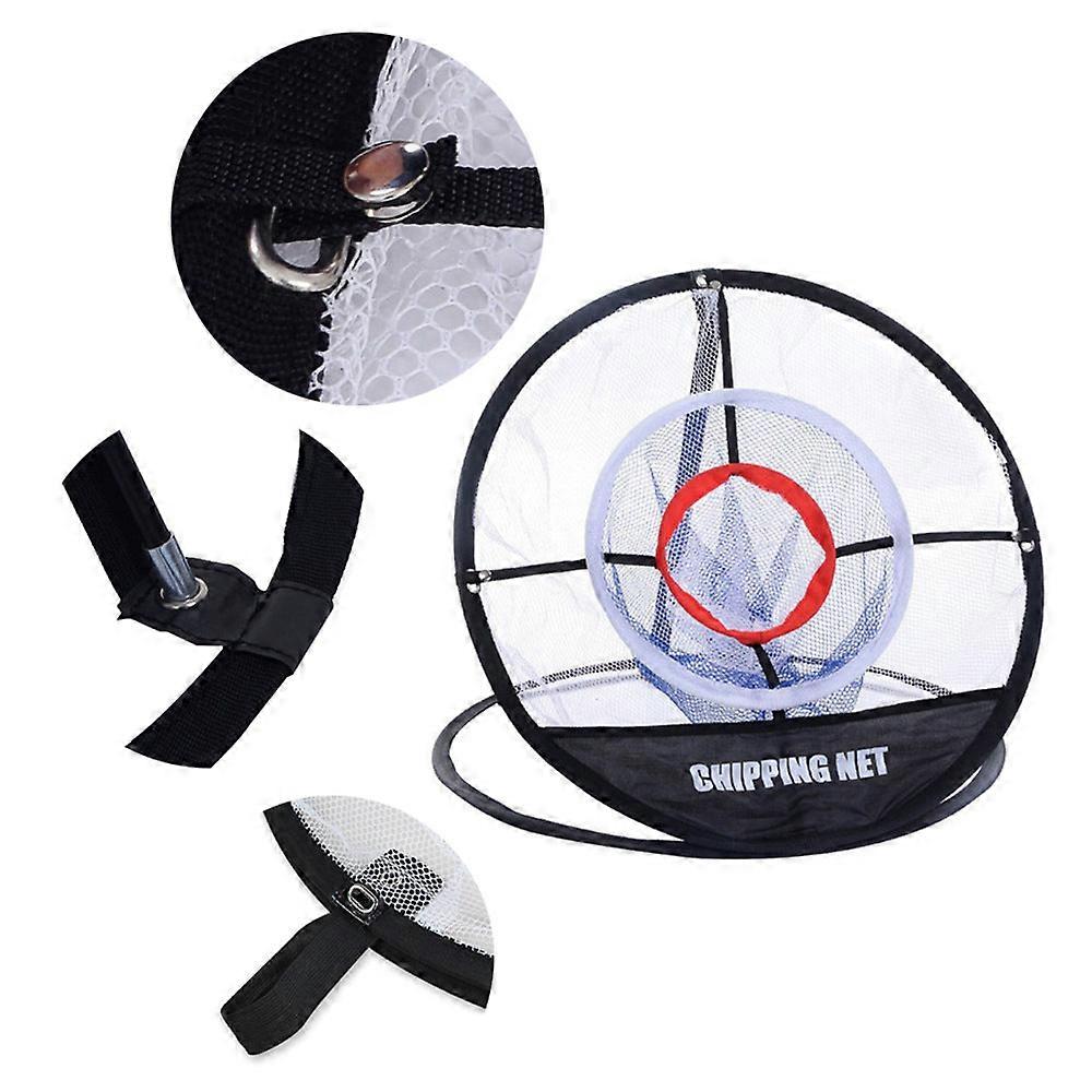 Golf Three-layer Wedge Net Storage And Carrying Convenient Practice Net Folding Memory Metal