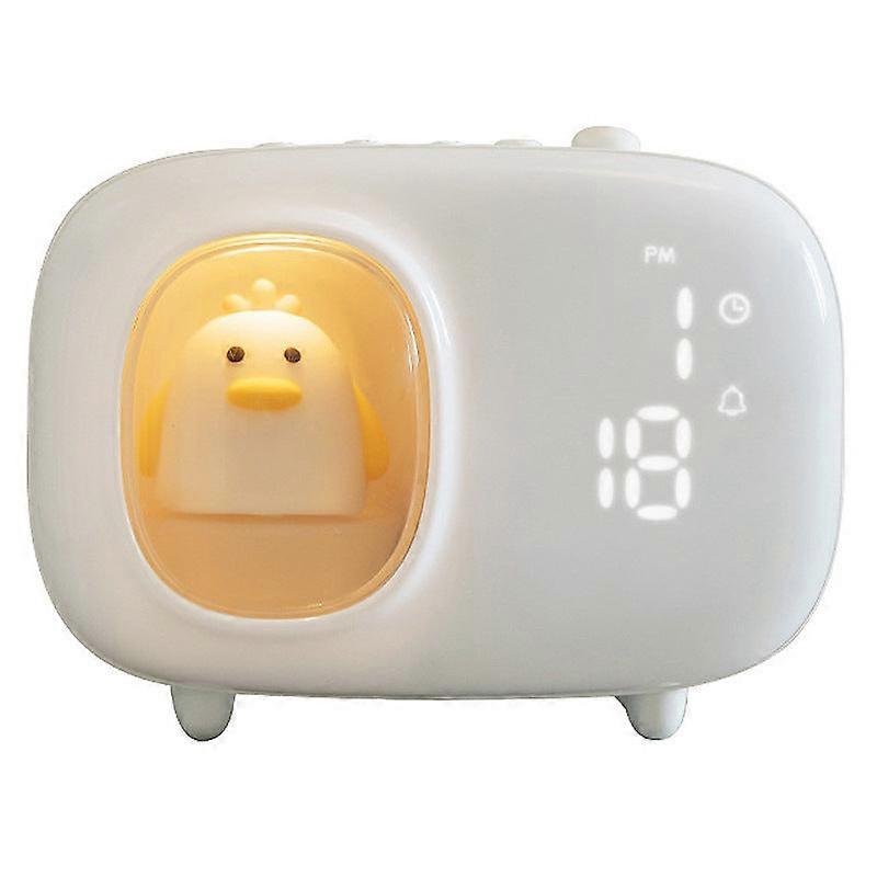 Smart Multi-function Alarm Clock Led Display Cute Cute Alarm Clock Student Children Decoration Night Light