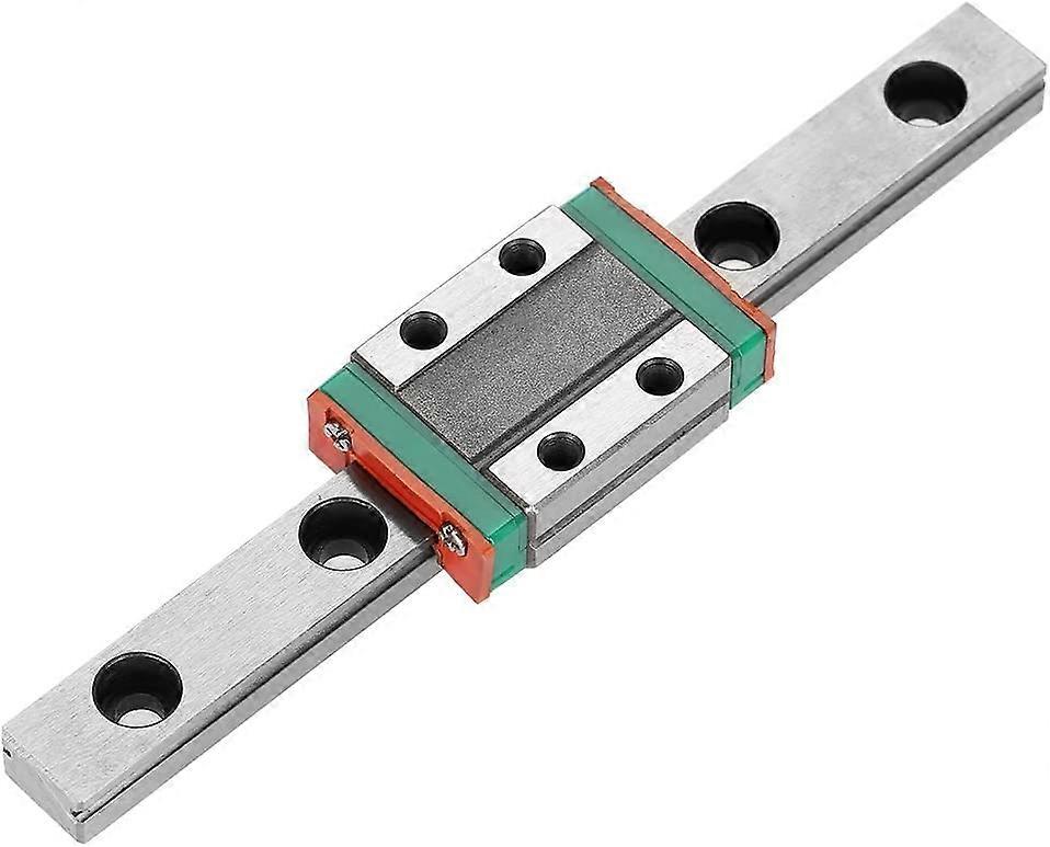 1Pcs Lml9B Miniature Linear Guide Rail 9Mm Width With Sliding Block (100)