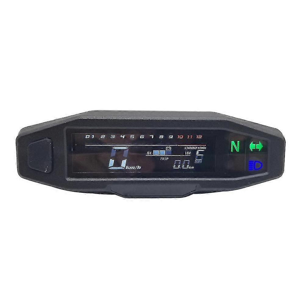 Universal LCD Digital Tachometer Motorrad Kilometerzähler