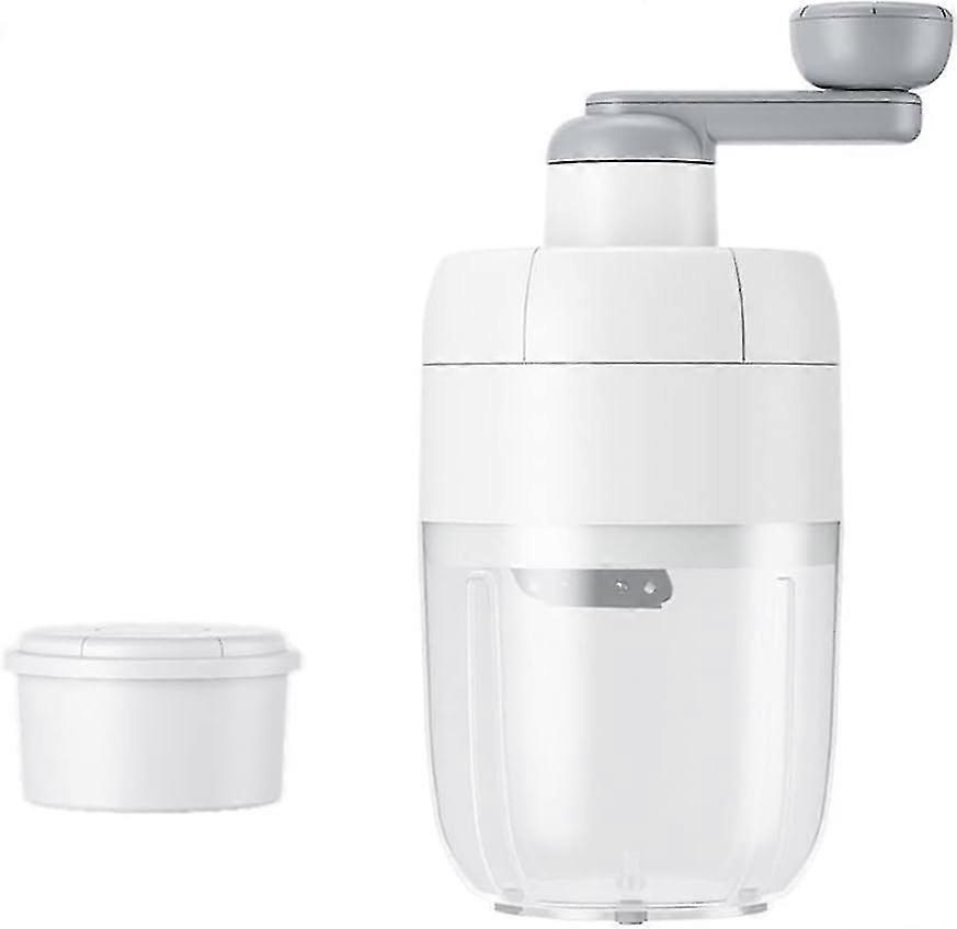 Shaved Ice Machine Home Small Manual Ice Crusher Hand-Shake Ice and Hail Ice Ice Breaker to Make Sand Ice