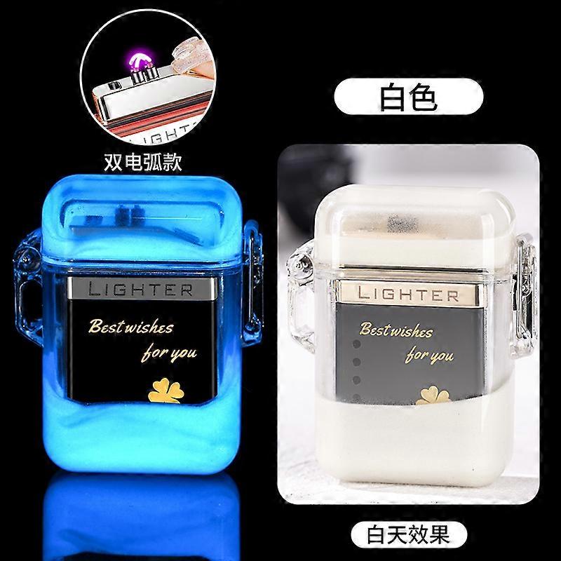 Outdoor Arc Pulse Windproof Igniter With Safety Lock Usb Electronic Charging Lighter Kitchen Igniter