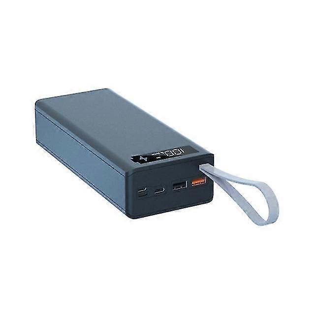 Usb 5v 2a detachable lcd display diy 16 x 18650 battery case power bank shell charger box black plastic welding tool kits.